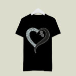 Diamond Chicago White Sox Heart 1 4 T Shirt