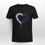 Diamond Washington Nationals Hear 3 T Shirt