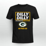 Dilly Dilly A True Friend Of The Green Bay Packers Go Pack Go 2 T Shirt