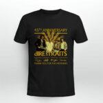 Dire Straits 45th anniversary 1977 2022 signatures 2 T Shirt
