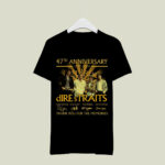 Dire Straits 47th anniversary 1977 2024 signatures 2 T Shirt