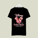 Disney And St Louis Cardinals Baseball Kinda Girl 3 T Shirt