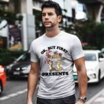 Disney Christmas Chip and Dale Ok but First Presents 3 T Shirt