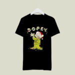 Disney Dopey Dwarf Christmas Light Snow White and Seven Dwarfs Holiday 3 T Shirt