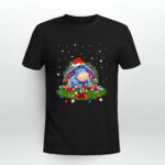 Disney Eeyore Santa Hat Christmas Wreath Swea 2 Sweatshirt