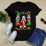 Disney Goofy Christmas Socks a Goofy Movie Christmas Lights Vacation Trip 3 T Shirt