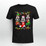 Disney Goofy Christmas Socks a Goofy Movie Christmas Lights Vacation Trip 4 T Shirt