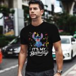 Disney Lilo and Stitch Cute Stitch It is My Birthday 0 T Shirt
