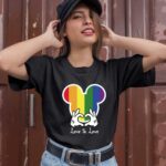 Disney Love Is Love Lgbt Rainbow Love Is Loves Love Is Love Kindnesss Gay Pride 1 T Shirt