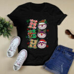 Disney Santa Cheshire Cat Ho Ho Ho Alice in Wonderland Christmas Lights 4 T Shirt