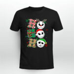 Disney Santa Jack Skellington Ho Ho Ho 3 T Shirt