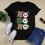 Disney Santa Jack Skellington Ho Ho Ho 4 T Shirt
