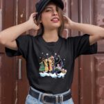 Disney Villains Squad Characters Christmas Light Evil Queen Maleficent Ursula Vacation Holiday Family Party Xmas 1 T Shirt