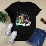 Disney Villains Squad Characters Christmas Light Evil Queen Maleficent Ursula Vacation Holiday Family Party Xmas 3 T Shirt