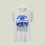 Doctor Who 60 Years Anniversary Thank You for the Memories Signatures 5 T Shirt