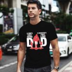 Dodgers Dad sons first hero daughters first love 1 T Shirt