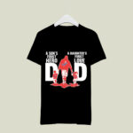 Dodgers Dad sons first hero daughters first love 4 T Shirt