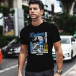 Dodgers World Series Champions Tommy Lasorda 1927 2021 Signature 1 T Shirt