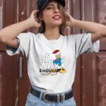 Donald Duck With Lights Is This Jolly Enough Christmas 2 T Shirt