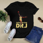 Dr Julius Erving Old School Dunk 2 T Shirt