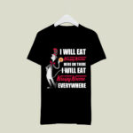 Dr Seuss I Will Eat Krispy Kreme Here or There 2 T Shirt