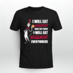 Dr Seuss I Will Eat Krispy Kreme Here or There 3 T Shirt