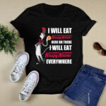 Dr Seuss I Will Eat Krispy Kreme Here or There 4 T Shirt