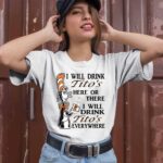 Dr Seuss I will drink Titos here or there everywhere 1 T Shirt