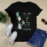 Dr Seuss I will drink starbucks here or there everywhere 4 T Shirt