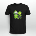 Dr Seuss The Grinch jack skellington 4 T Shirt