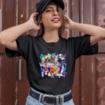 Dragon Ball Z Chibi Water Reflection Mirror Friends 1 T Shirt