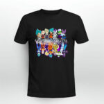 Dragon Ball Z Chibi Water Reflection Mirror Friends 2 T Shirt
