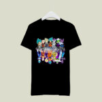 Dragon Ball Z Chibi Water Reflection Mirror Friends 3 T Shirt