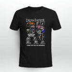 Dream Theater Band 35 Years Of 1985 2020 Signatures 2 T Shirt