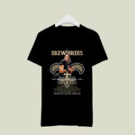 Drew Brees New Orleans Saints 2006 2021 Signature Thank You For The Memories 4 T Shirt