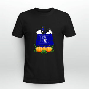 Duke Blue Devils Snoopy Pumpkin House 0 T Shirt