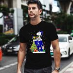 Duke Blue Devils Snoopy Woodstock Christmas 2 T Shirt