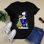 Duke Blue Devils Snoopy Woodstock Christmas 4 T Shirt