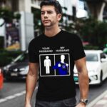 Duke Blue Devils Your Husband My Husband 2 T Shirt