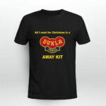 Dukla Prague Away Kit Classic 4 T Shirt