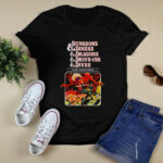 Dungeons and Diners and Dragons and Drive Ins and Dives 3 T Shirt
