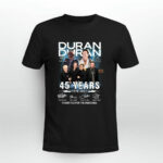 Duran Duran 45 Years 1978 2023 Thank You For The Memories 2 T Shirt