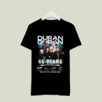 Duran Duran 46 Years 1978 2024 Thank You For The Memories 2 T Shirt
