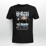 Duran Duran 46 Years 1978 2024 Thank You For The Memories 4 T Shirt
