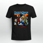 Dutch Bros Coffee Horror movie characters 3 T Shirt