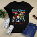 Dutch Bros Coffee Horror movie characters 4 T Shirt