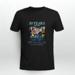 Eagles 50 Years 1972 2022 Holtel California Signatures 2 T Shirt