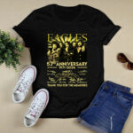 Eagles 53rd Anniversary 1971 2024 Signatures 4 T Shirt