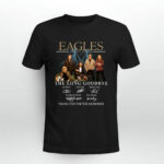 Eagles Final Tour The Long Goodbye Thank You For The Memories Signatures 2023 3 T Shirt
