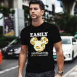 Easily Distracted By Taco And Disney Mickey Mouse 0 T Shirt